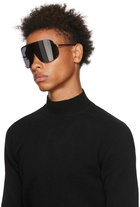 Rick Owens Black Shield Sunglasses