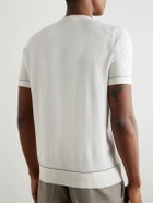Brioni - Slim-Fit Sea Island Cotton-Piqué T-Shirt - White