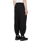 Y-3 Black 3-Stripe Track Pants