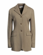 Acne Studios Womens Blazer Military in Green
