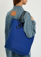 JW Anderson Anchor Large Canvas Tote bag - Blue - One Size