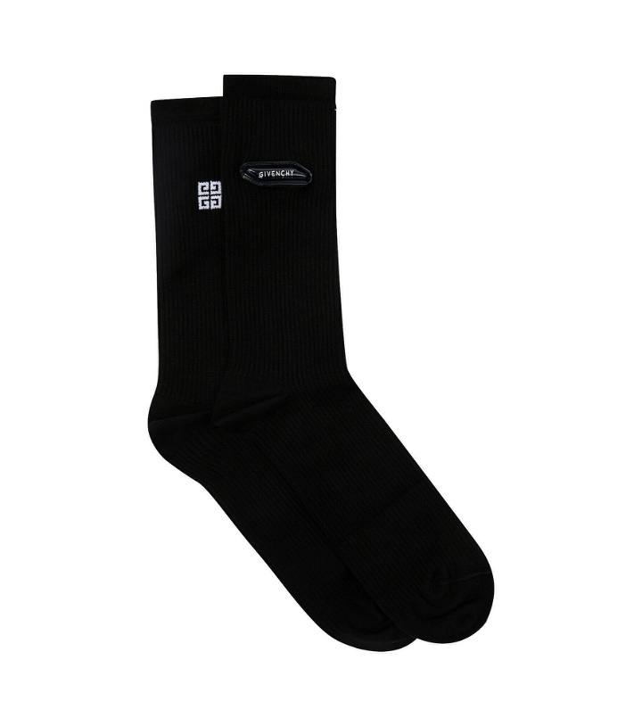 Photo: Givenchy - TK-MX logo cotton-blend socks