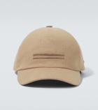 Zegna Embroidered linen baseball cap
