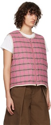 YMC Pink Jackie Reversible Vest