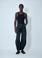 Jean Paul Gaultier Jeans With Strap Detail