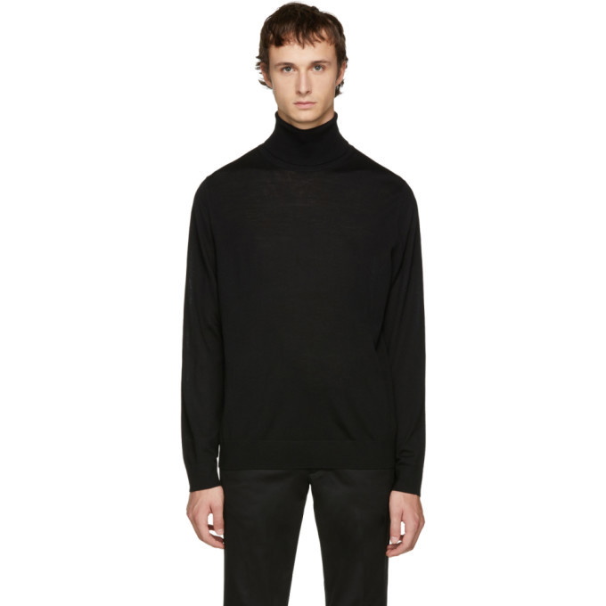 Photo: Paul Smith Black Merino Turtleneck