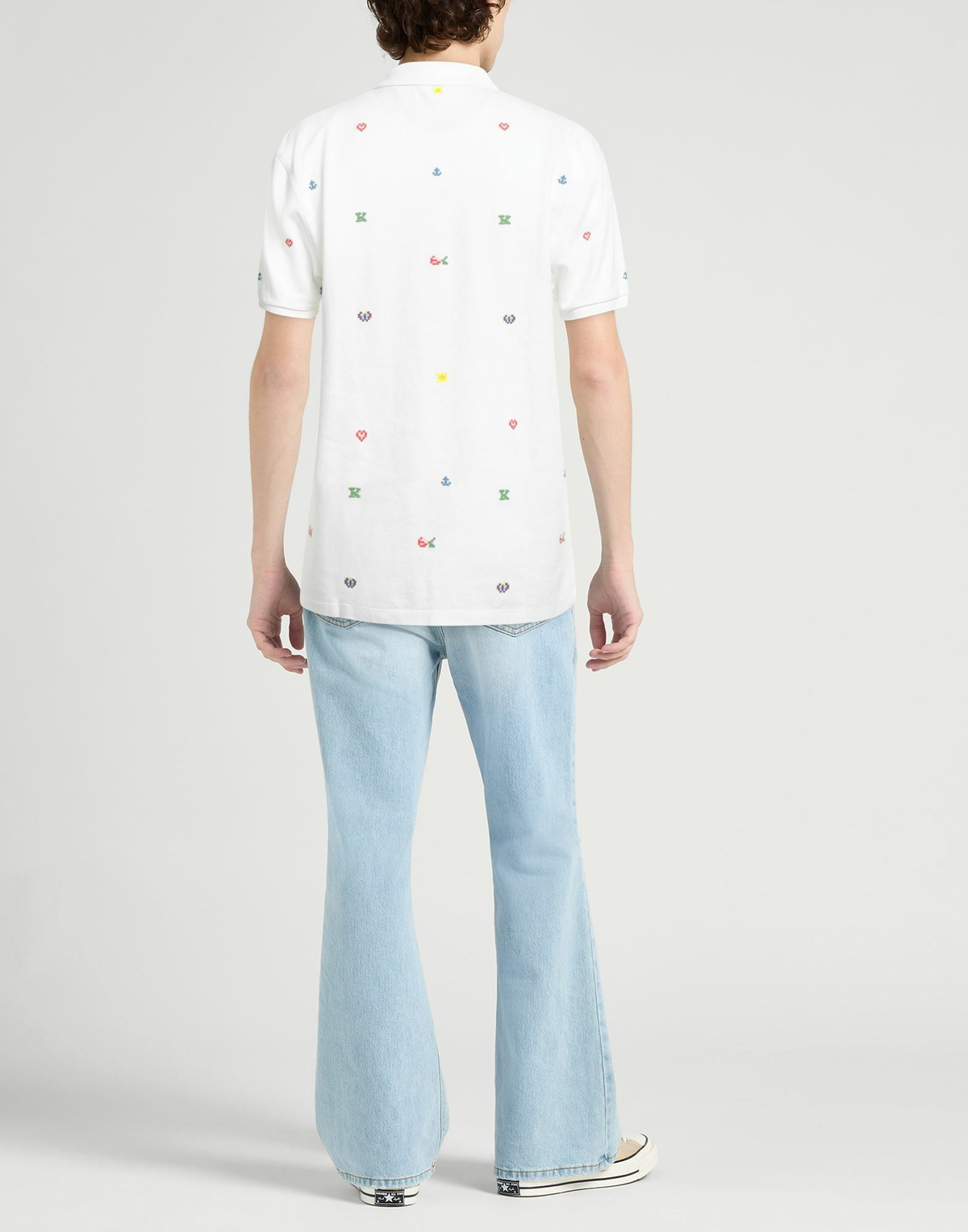 Kenzo Mens Polo shirt in White