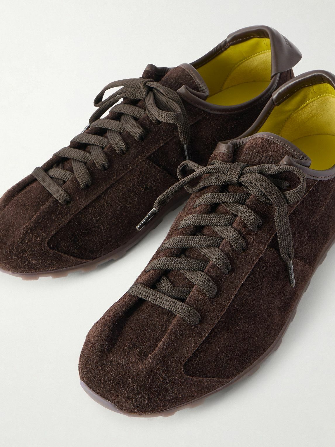 Jacquemus - Les Tennis Suede Sneakers - Brown