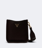 Prada Mini leather shoulder bag