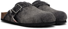 Diesel Black D-Woodstock X Slip-on Loafers