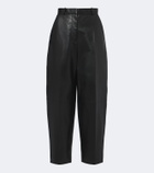 Altuzarra Bix leather tapered pants