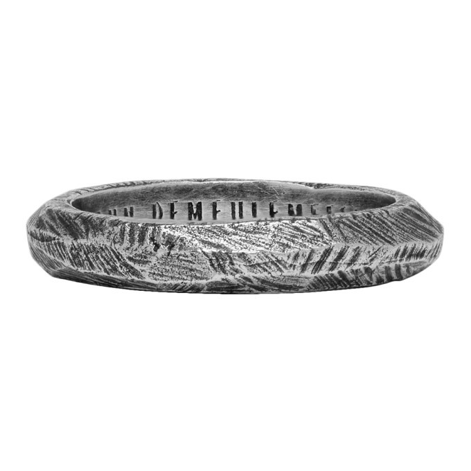 Ann Demeulemeester Silver Serie Four-D Ring Ann Demeulemeester