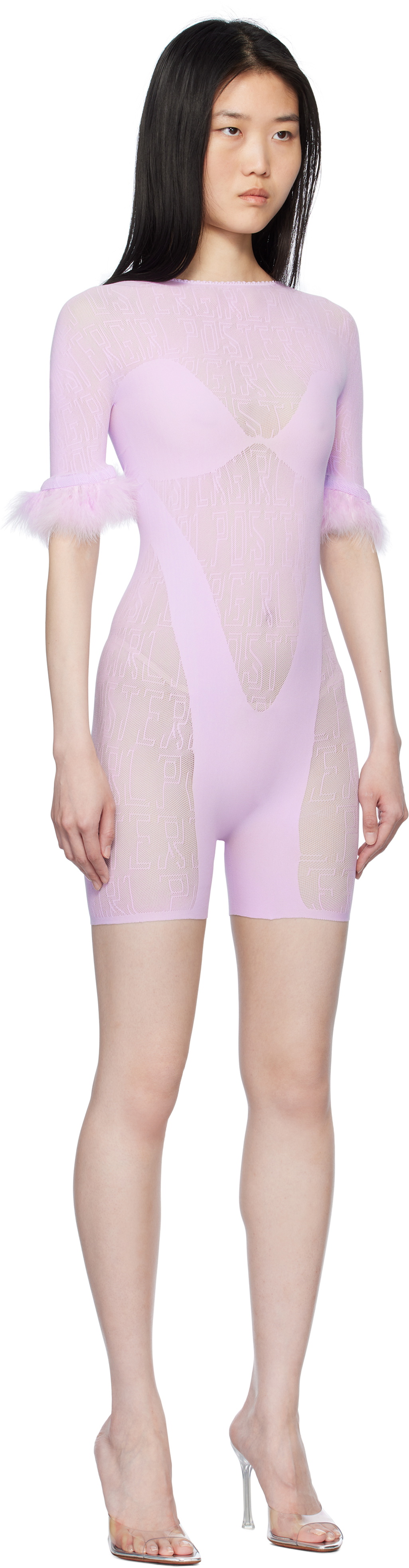 Poster Girl Purple Vanderbilt Play Jumpsuit
