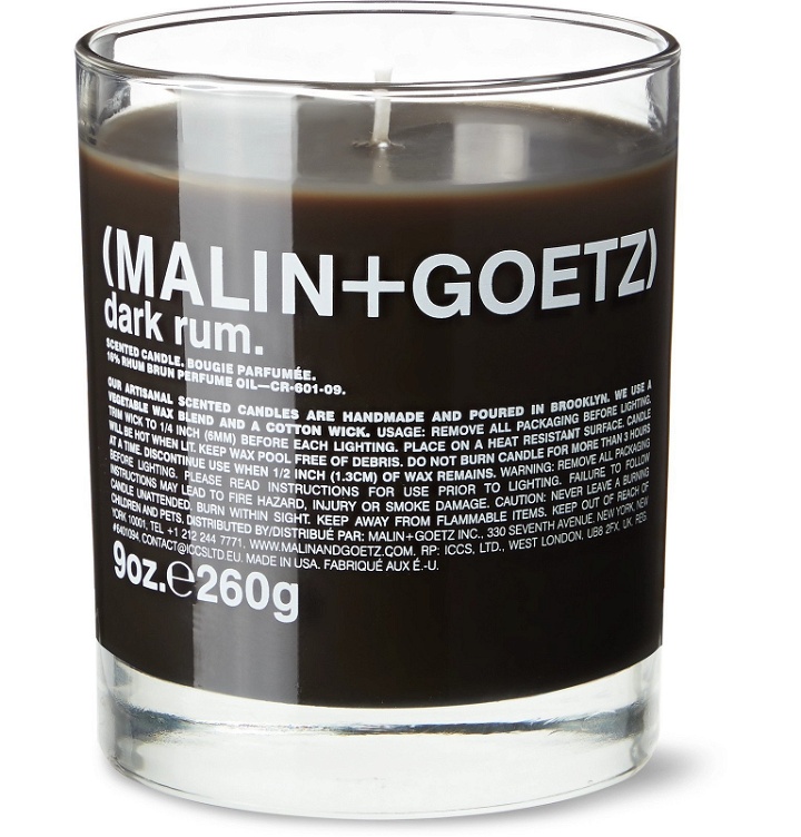Photo: Malin Goetz - Dark Rum Candle, 260g - Colorless