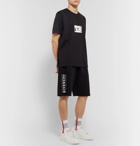 Givenchy - Logo-Appliquéd Cotton-Jersey T-Shirt - Black