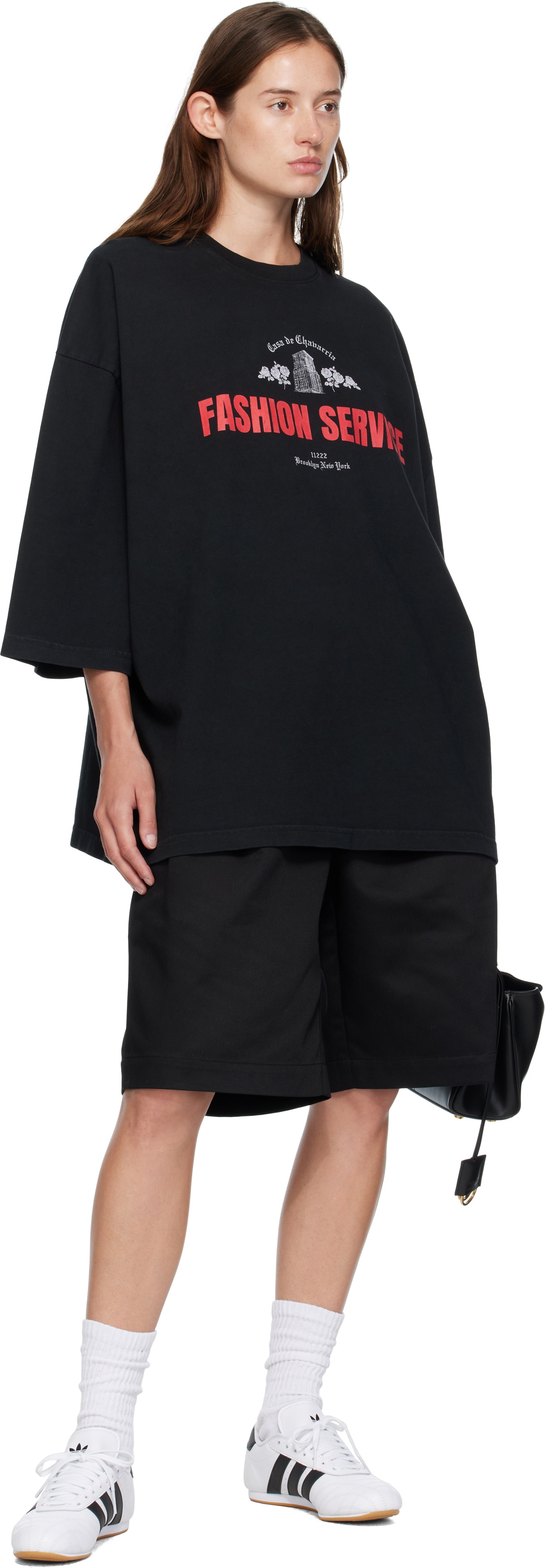 WILLY CHAVARRIA Black 'Casa de Chavarria' Buffalo T-shirt