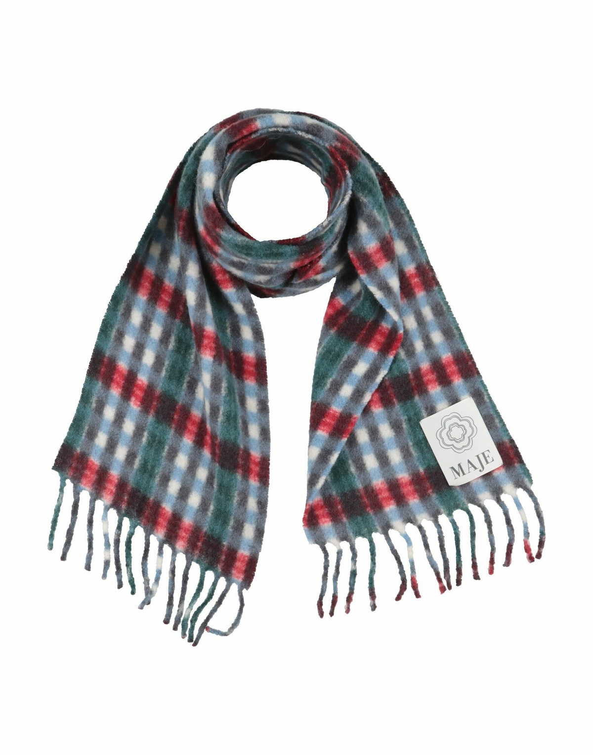 Maje Womens Scarf Light in Grey