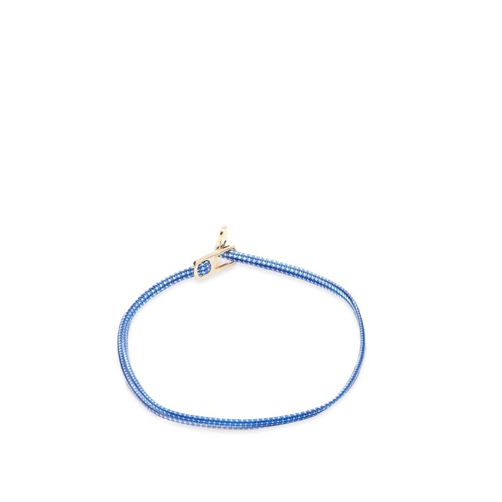 Photo: Miansai Men's Metric 2.5mm Rope Bracelet in Dark Blue