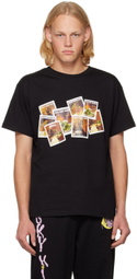 Sky High Farm Workwear Black Denim Tears Edition Printed T-Shirt