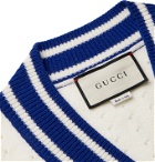 Gucci - Striped Wool Sweater - Neutrals