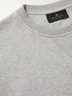 Belstaff - Logo-Appliquéd Cotton-Jersey Sweatshirt - Gray