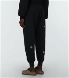 Adish - Embroidered cotton terry sweatpants