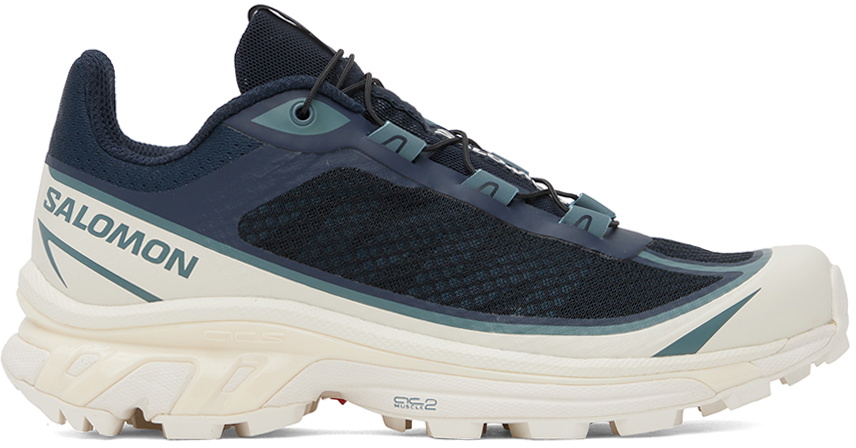 【美品】SALOMON XT-6 スニーカー ネイビー Salomon Navy XT-6 FT Sneakers Salomon