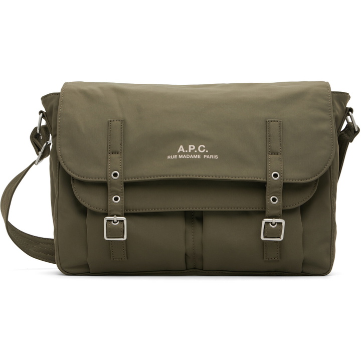 Photo: A.P.C. Khaki Archive Messenger Bag