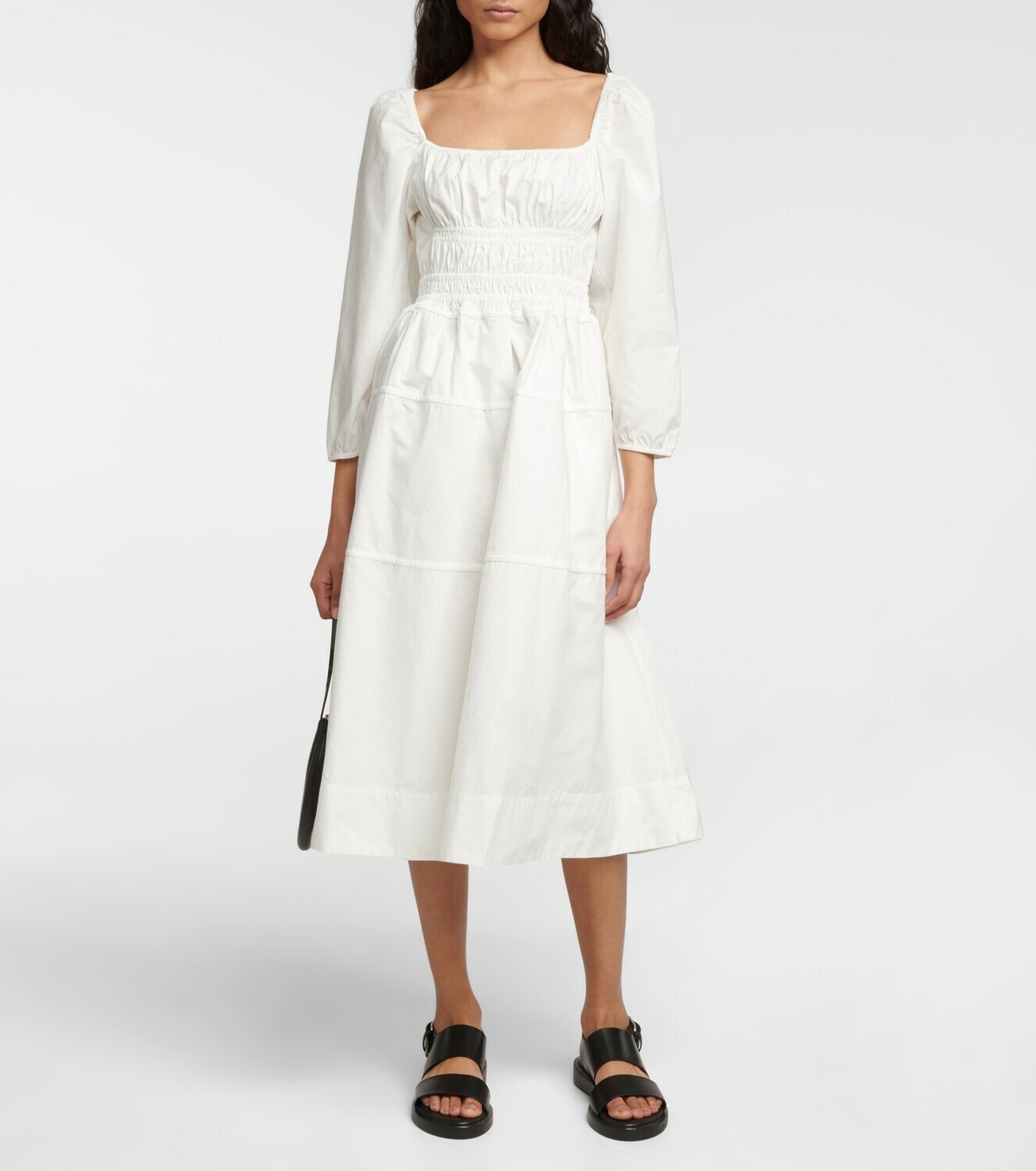 Proenza Schouler White Label cotton poplin midi dress Proenza