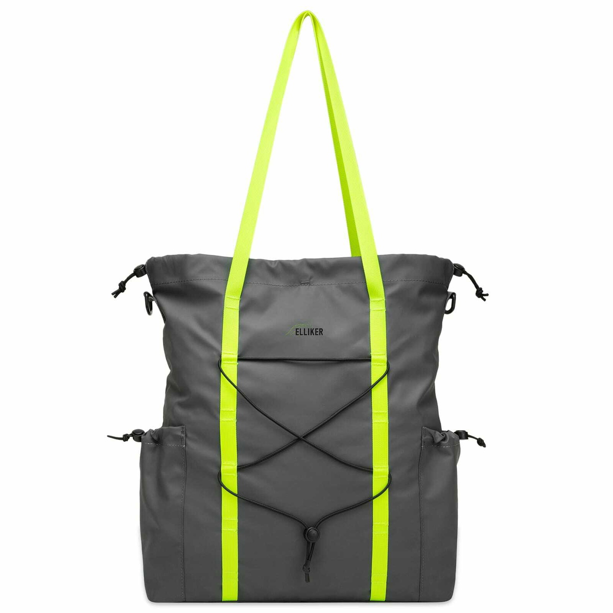 Elliker Carston Tote Bag in Grey Neon 