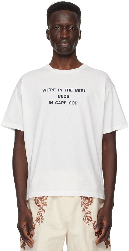 Photo: Bode White Best Beds T-Shirt
