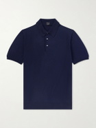 Kiton - Cotton Polo Shirt - Blue