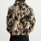 Patta Men's Faux Fur Patchwork Jacket in Multi