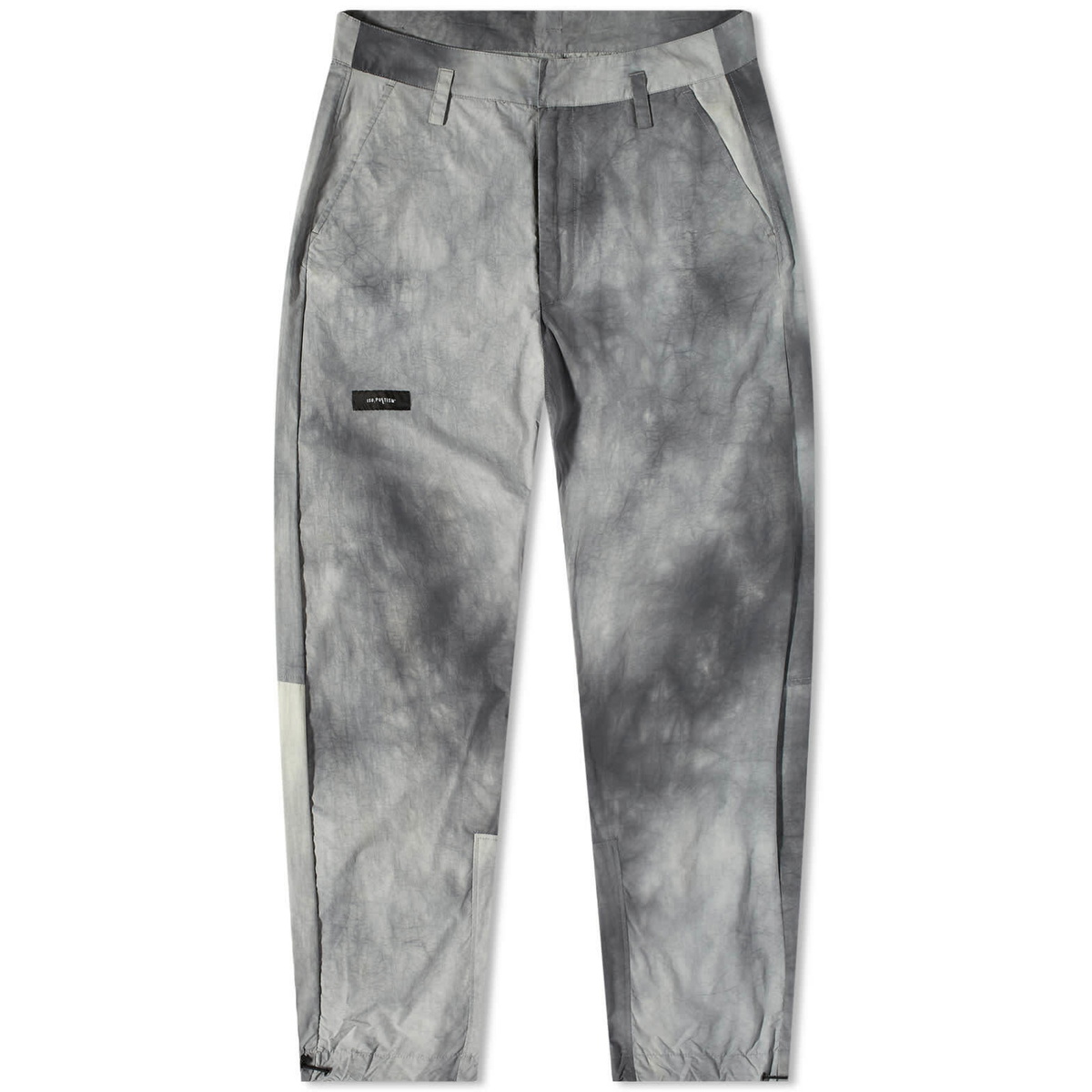 Tobias Birk Nielsen Men's Columm Elastic Cord Pants in Polywire Cold Grey