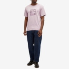 PACCBET Men's Big Logo T-Shirt in Pink
