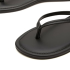 ST. Agni Women's Thong Detail Slide in Black
