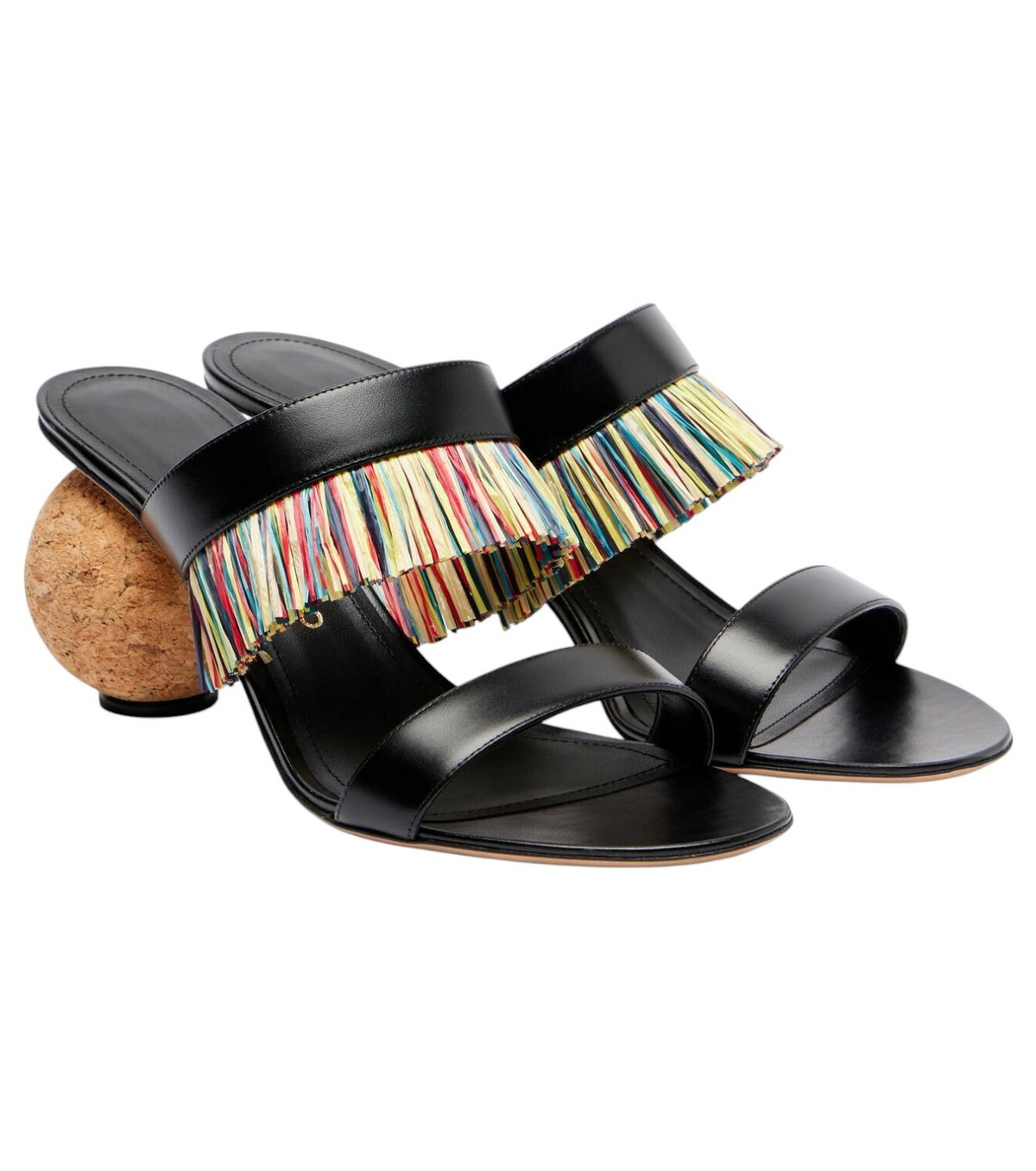 サンダル・ミュール SALVATORE FERRAGAMO PRINTED CALF HAIR DORYE MULES Ferragamo Calf hair mules dorye imprimé animal | The Fashion