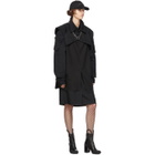 Random Identities Black Shrug Jacket