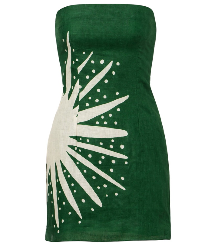 Photo: Cala de la Cruz Carla printed linen minidress