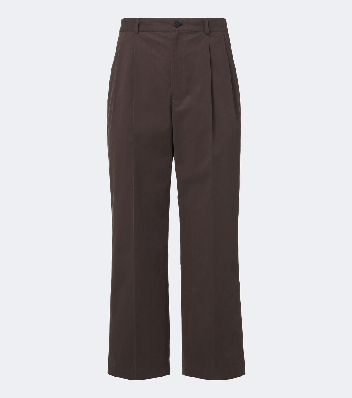 The Row Nesper cotton canvas straight pants