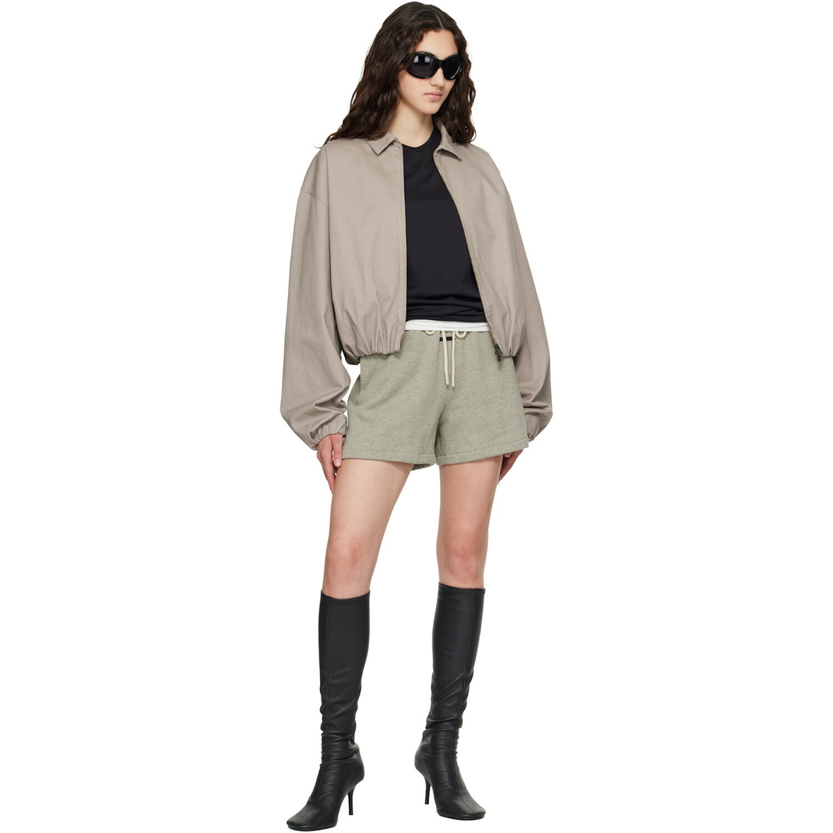 Fear of God ESSENTIALS Gray Classic Fit Shorts