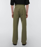 Dries Van Noten - Belted cotton-blend pants