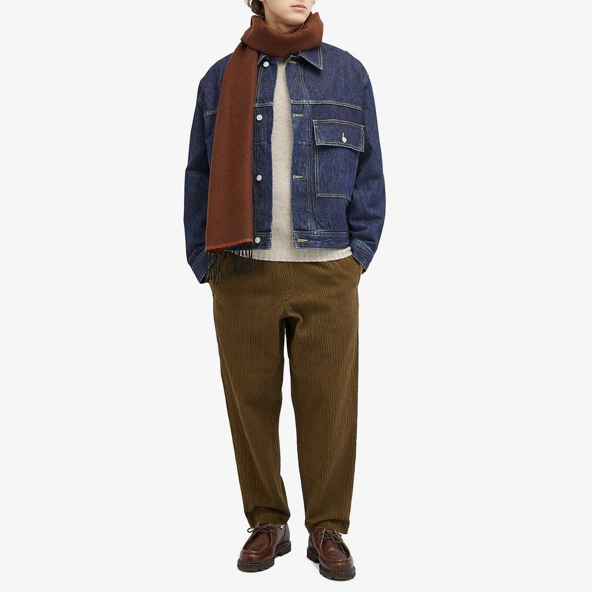 Howlin by Morrison Men's Howlin' Birth of the Cool Jumper in Cosmic Latte