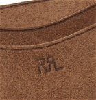 RRL - Roughout Leather Cardholder - Brown