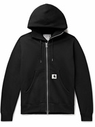 Sacai - Carhartt WIP Cotton-Jersey Zip-Up Hoodie - Black