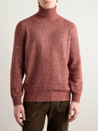 Brunello Cucinelli - Knitted Rollneck Sweater - Red