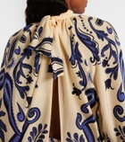 Johanna Ortiz Paisley silk blouse