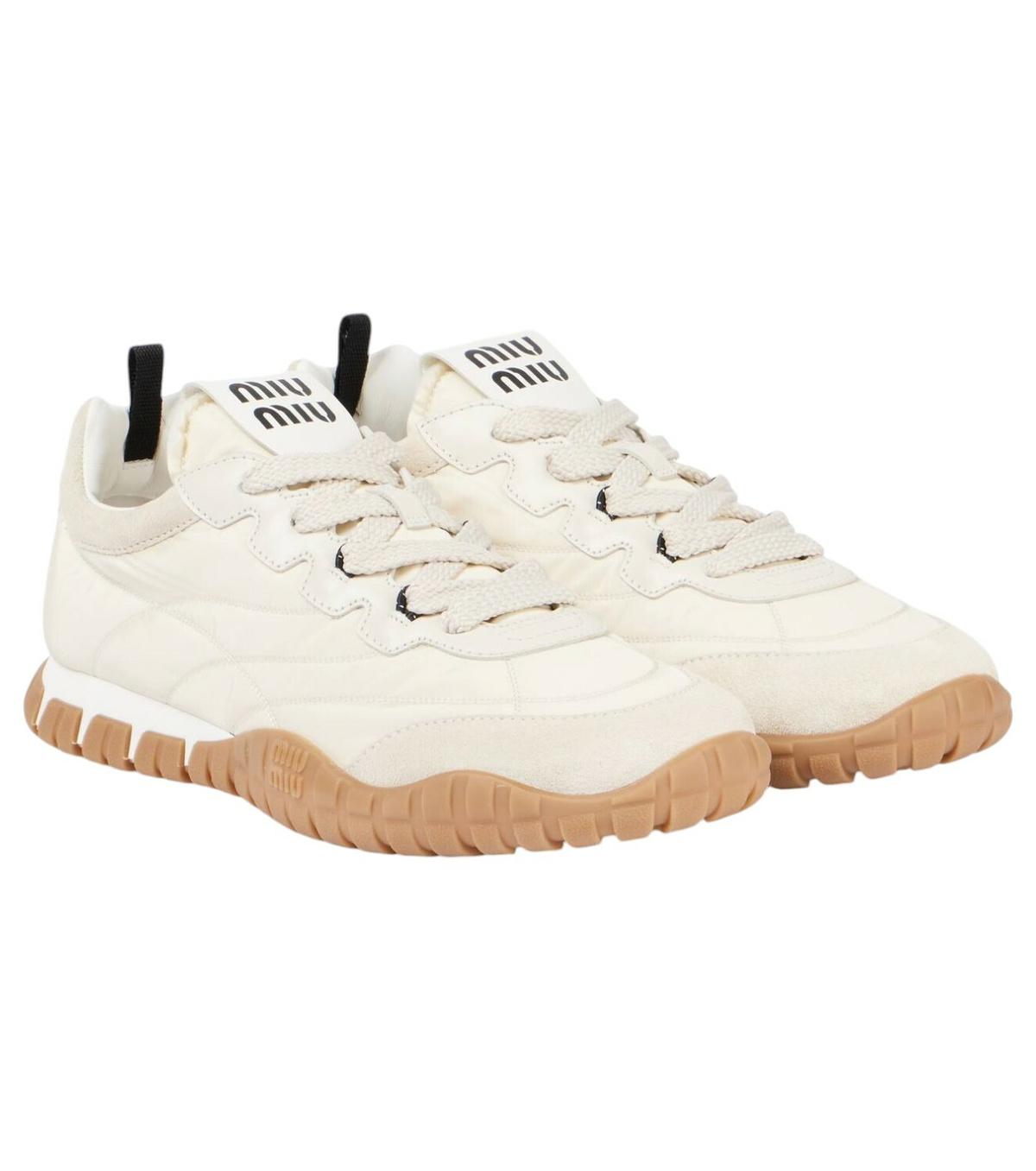 【Miu Miu】 Shearling-linedスエードスニーカー Miu Miu Shearling Lined Suede Penny Loafers | Neiman Marcus