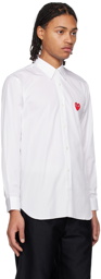 COMME des GARÇONS PLAY White Heart Shirt