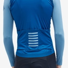 Rapha Men's Pro Team Long Sleeve Jersey in Dusted Blue/Jewelled Blue